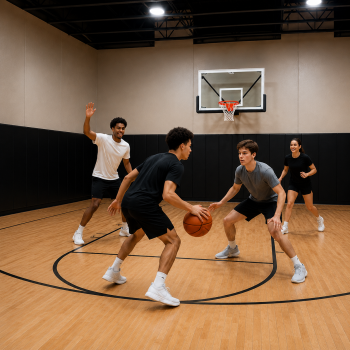 Half Court Basketball Rental – 1 Hour