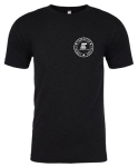 Custom ELEV8 Lacrosse Crew Neck Black T-Shirt