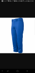 Demarini Royal Blue pant w/ piping