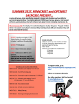 Lacrosse Summer Clinics - Dodging and Defending
