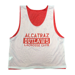 Alcatraz Outlaws Mesh Reversible White/Red