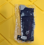 Blue Crew Socks (White Star) - Size Small
