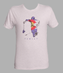 2018 POWLAX Men's Tri-Blend T-Shirt