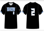 Alleson Black Sublimated Jersey