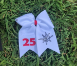 White Galaxy Hair Bow
