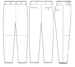 Alleson White Pants