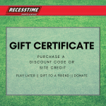 $100 Recesstime Credit