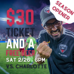 $30 DC United tickets for Sunday 8/19!