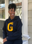 Goombay Varsity G Hoodie-Navy