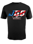 JGB Drifit Stars & Stripes BLACK