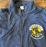 Stonewall 1/4-Zip Pullover (True Navy, size: M)