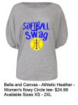 AGSA Swag Flowy Grey T