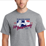 DFW ABA 2022 League Wicking Tee Shirt-Gray Only