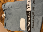 Stonewall Yoga Tee (Steel Blue, Size: M)