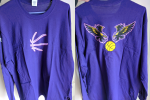2017-18 Long Sleeve Purple Logo Tees