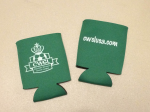 Green CWSL logo koozie