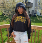 The Goombay Kickball Cropped Women's Hoodie