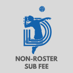 League Play Non-Roster Sub Fee