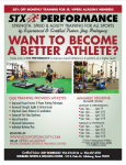 STX Performance-Sibling/Jr. Vipers (8 sessions)