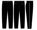 Alleson Black Pants