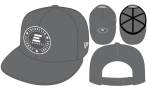 ELEV8 Custom 59FIFTY Hats - Graphite