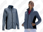 Women's Navy Heather Full Zip