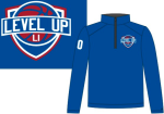 Level Up 1/4 Zip Shooting Shirt w/ number