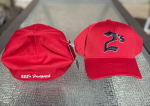 Stretchfit 2's Ball Cap - All Red