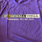 Stonewall Yoga Season Tee (purple, size: L)
