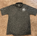 Polo Shirt - Black Heather