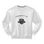 White Crew Neck Sweatshirt