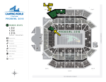 2018 ProBowl Ticket Section L (Upper Deck)