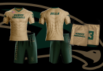 Custom Short Sleeve Warm Up Shirt, Shorts and Bag