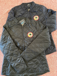 Ladies Black Quilted Jacket - S