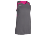 Under Armour Jersey - Reversible - Grey/Pink/White