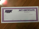 WNY Roller Hockey League Gift Card