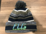 Boys Winter Hat FLG Neon Green Logo