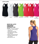 LADIES RACERBACK TANK