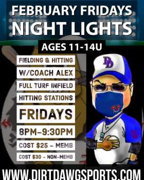 Fridays Night Lights with Coach Alex - Feb 5