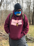 Goombay Hike Crew Maroon Hoodie