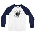 Bvb. Unisex Long Sleeve Baseball Jersey Blue