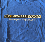 Stonewall Yoga Season Tee (royal blue, size: XL)