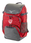 Mizuno Organizer Backpack- Red