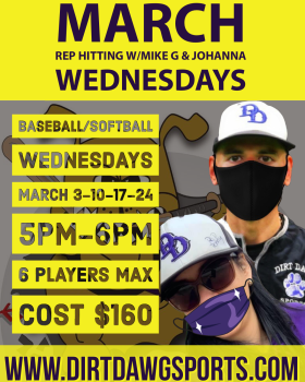 Rep Hitting with Mike G & Johanna Mar