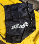 Upward Stars Blue Cinch Sack