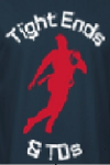 Tight Ends & TD's - Navy logo