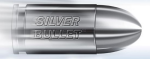 Silver Bullets (Light Gray) logo