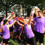 BALLS DEEP! (Heather Team Purple) logo