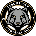 Tysons City FC - White logo