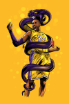 #4.  Mamba Mentality (Purple) logo